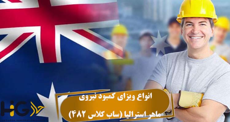 انواع ویزای کمبود نیروی ماهر استرالیا (ساب کلاس 482)