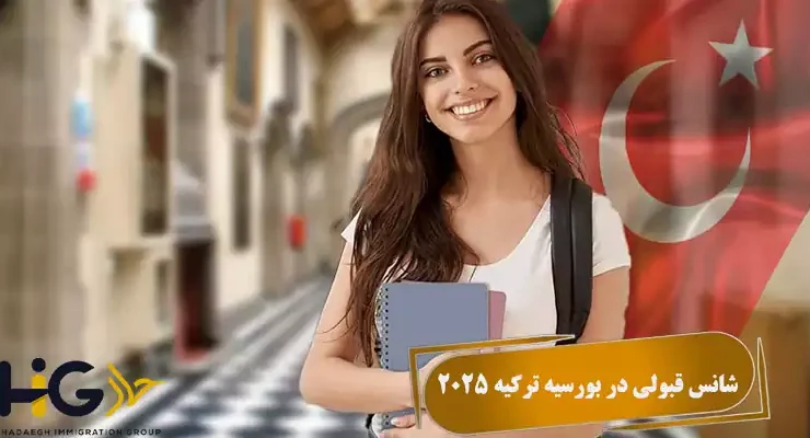 شانس قبولی در بورسیه ترکیه