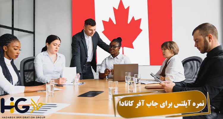 نمره آیلتس برای جاب آفر کانادا